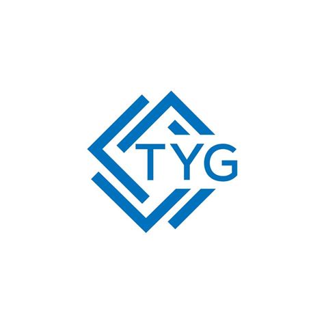 Tyg Technology Letter Logo Design On White Background Tyg Creative