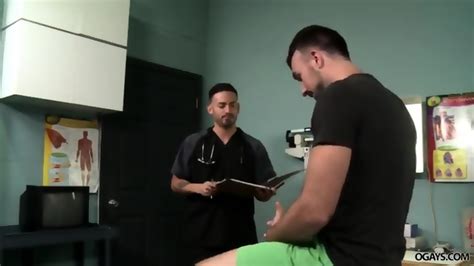 Gay Doc Makes His Patient Hard