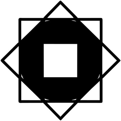 Premium Vector Geometry Pictogram