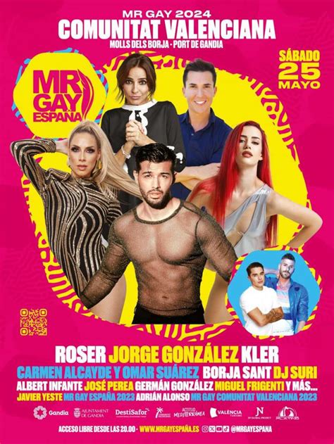 Gandia es prepara per a la celebració de la gran Gala de Mr Gay Comunitat Valenciana