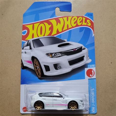 Jual HOT WHEELS SUBARU WRX STI HW J IMPORTS WHITE PINK Shopee Indonesia