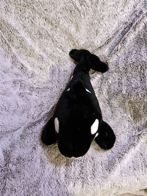 Weighted Orca Whale Plush For Anxiety Adhd Stress Autism Etsy
