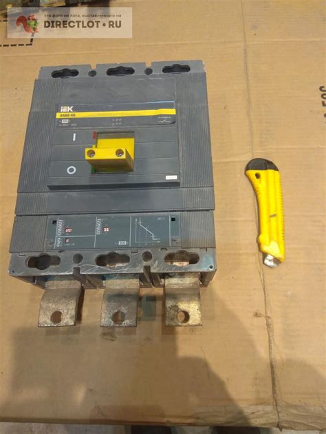 Автоматический выключатель 800А купить в Москве цена 12000 Р на ...