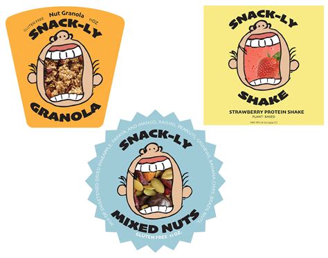 Snackly Granola: Nurgul Kulzhabayeva on Behance