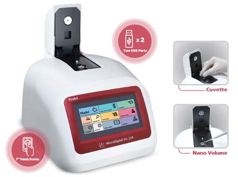 Nabi Uv Vis Nano Spectrophotometer Nanodrop