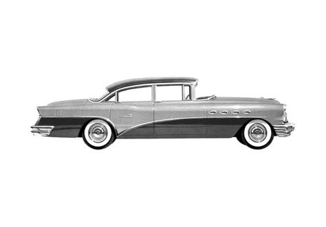 Download Drawing Buick Super 4 Door Sedan 1956 In Ai Pdf Png Svg Formats