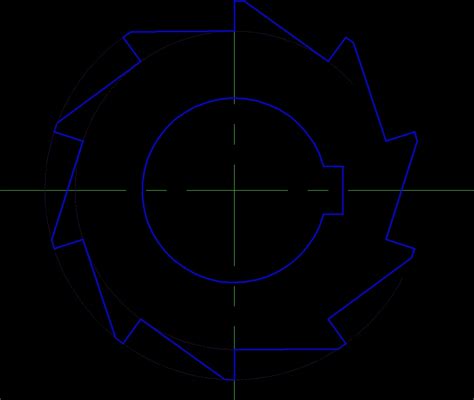 Milling Cutter Dwg Block For Autocad • Designs Cad