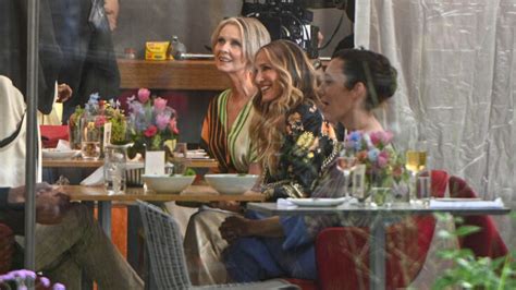 Sex And The City Le Reboot De Nouvelles Images In Dites Du Tournage D Voil Es