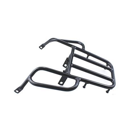 Black Rear Luggage Rack Back Bracket Carrier For Kawasaki Klx250 Kdx250