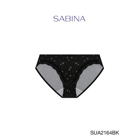 Sabina กางเกงชนใน ทรง Bikini รน Doomm Doomm รหส SUA2164BK สดำ Shopee Thailand