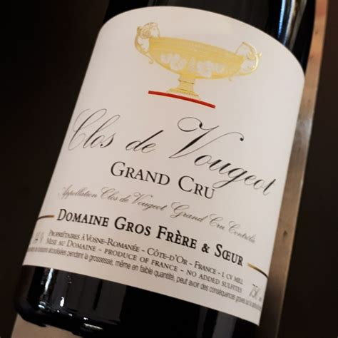 Gros Frere Et Soeur Clos De Vougeot Grand Cru Ml