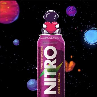 Энергетические напитки «NITRO» | дистрибьютор F-Food