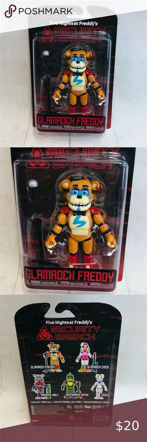 Glamrock Freddy Five Nights At Freddys Fnaf Security Breach