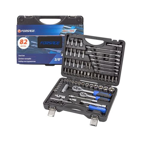 Набор инструментов Forsage 82 пр. 1/4" 3/8"(6гр.)(4-22мм) F-4821-5DS ...