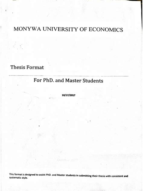 Thesis Format For Phd Thesis Format 1666670061 Pdf