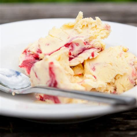 Raspberry Ripple Ice Cream Recipe Riverford