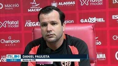 AL TV 2ª Edição Técnico do CRB Daniel Paulista participa da primeira