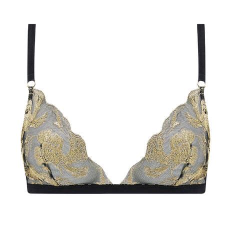 Coco De Mer Pieces Lingerie Set Oriana Black And Gold