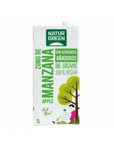 NATURGREEN ZUMO DE MANZANA 1L