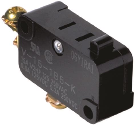 V-15G-1C25-K - Omron Electronic Components - Interruptor Microswitch ...