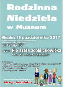 Rodzinna Niedziela W Muzeum Pa Dziernika R Muzeum Szlachty