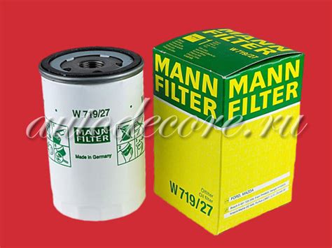 MANN W719/27 Фильтр масляный (SM 137, FORD 1119421, FORD E4FZ6731AB ...