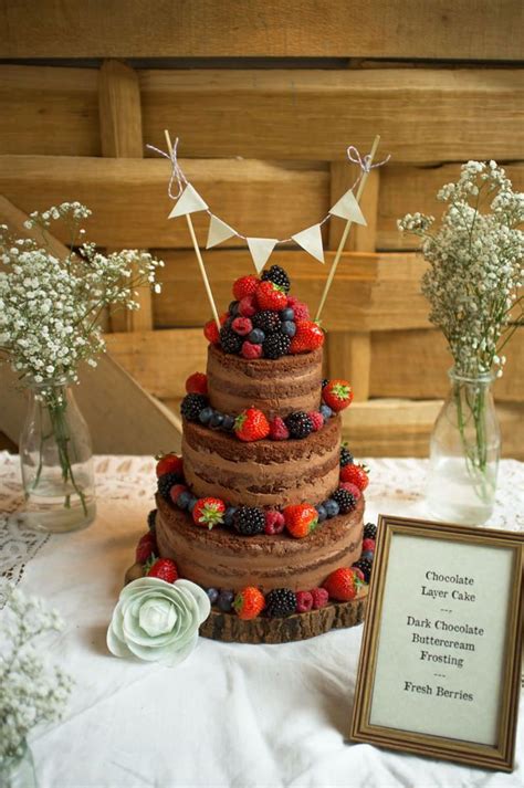 Ideias De Naked Cake Para Decorar Sua Mesa De Casamento Enoivado Chocolate Wedding Cake