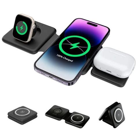 wireless charger fast charge support magsafe applicable  apple