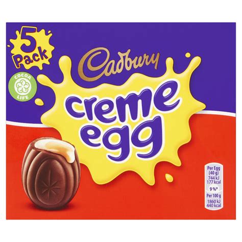 Cadbury Creme Egg Pack 5 Box 200g Shi Eurasia