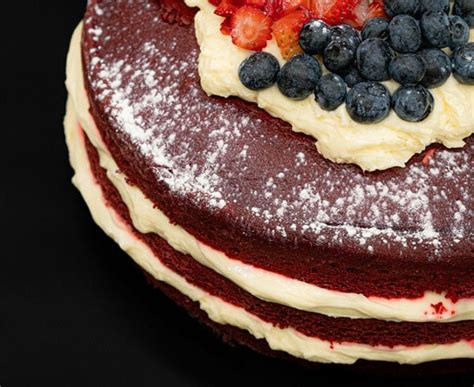 Naked Red Velvet Cake Sydney Cbd Cakes Sponge Cakes Sydney