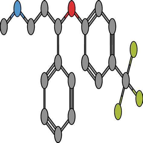 Fluoxetine Molecule Figure - Science Figures