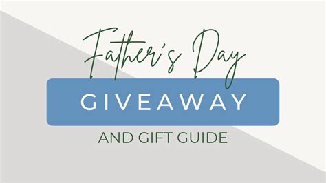 Fathers Day Giveaway ⋆ Jupiter And Dann