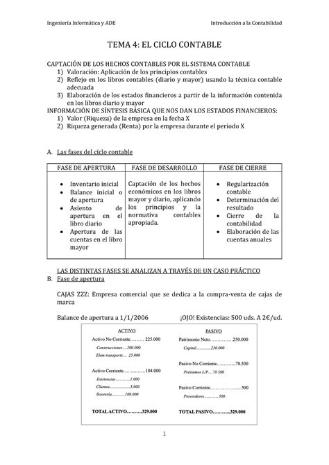 TEMA 4 Contabilidad Apuntes De Las Diapositivas De Clase TEMA 4