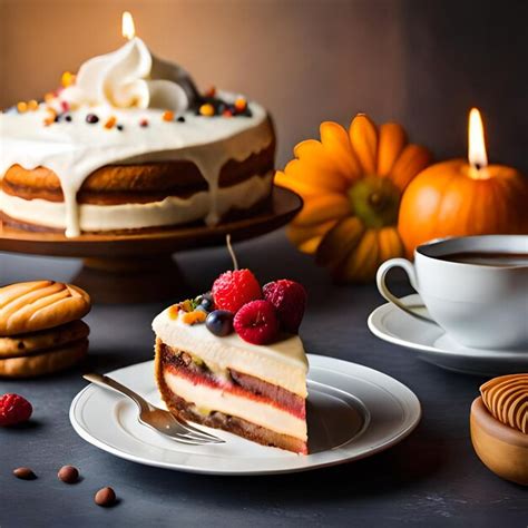 Premium Ai Image Naked Black Forest Cake Schwarzwald Pie Cake With Dark Chocolate Whipped