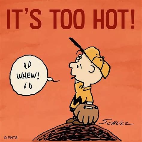 Charlie Brown Hot Day
