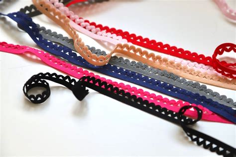 Ricrac Edge Lingerie Elastic 15mm Wide Dot To Dot Studio