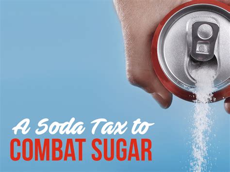 soda tax  fight sugar