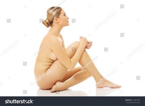 Beautiful Woman Sitting Naked Stock Photo Shutterstock