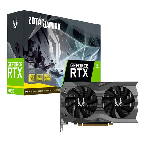 Tarjeta De Video Nvidia Geforce Rtx 2060 12gb Gddr6 Zotac Zt