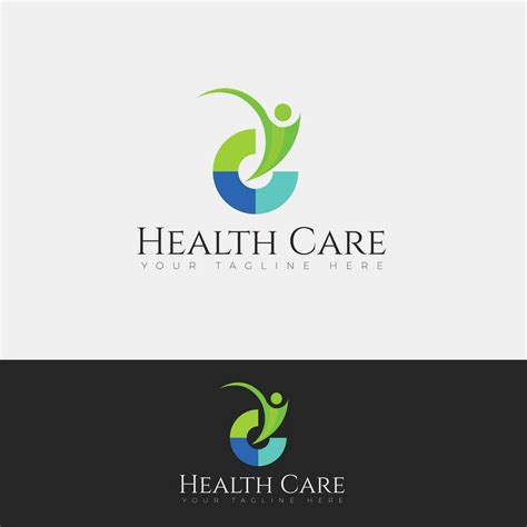 health care logo  vector art  vecteezy