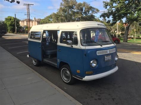 No Reserve 1971 Vw Westfalia Camper Bus Kombi Type 2 Sundial Bay