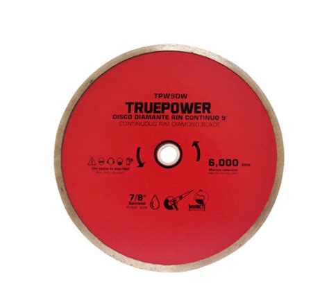 Disco Diamante Rin Continuo Truepower Tpw Dw