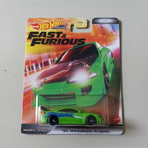 Jual Hot Wheels Premium Mitsubishi Eclipse Fast Furious Shopee Indonesia