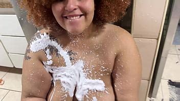 Rubi Antonelli A Ninfeta Bbw Leva Banho De Chantilly No Rabo Gigante Xvideos