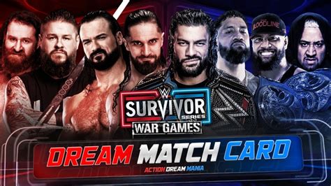 WWE Survivor Series War Games 2022 Dream Card SUBS SERIES EPIC SODE