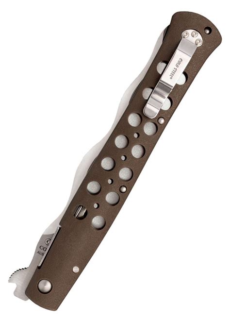 Folding Knife 6 in. Kris Ti-Lite, AUS 10A, Plain Edge, Zy-Ex Handle ...