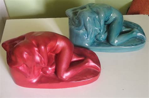 Zsolnay Pair Of Nude Figurines Porcelain Catawiki