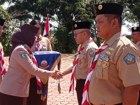 Kwarcab Kutim Lantik Mabi Dan Pimpinan Saka Pramuka Bahari