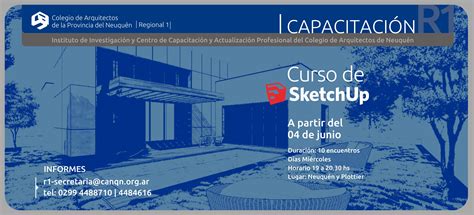 R1 Curso De Sketchup Colegio De Arquitectos De La Provincia De Neuquén