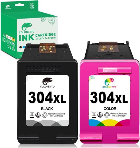 Coloretto Xl Cartouches D Encre Remplacement Pour Hp Cartouche